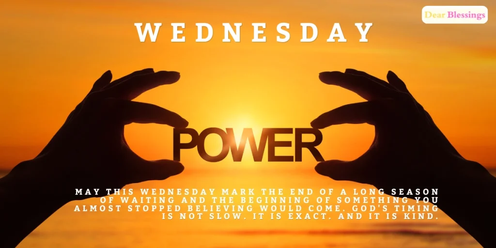 Powerful Wednesday Blessings