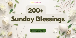 Sunday Blessings
