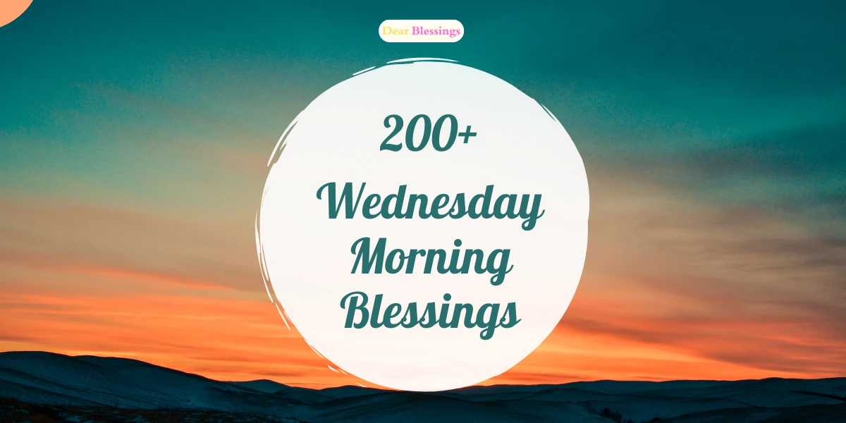 Wednesday Morning Blessings