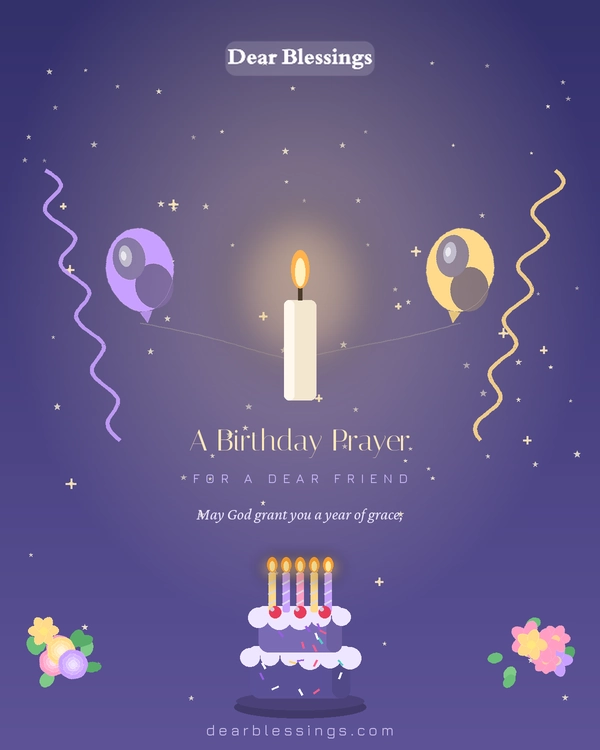 A Birthday Prayer for a Friend