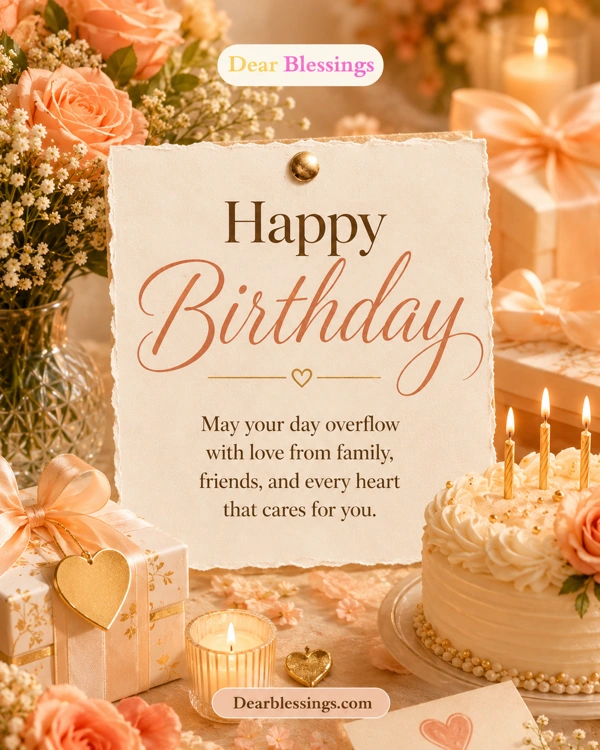 Birthday Blessings for Every Relationship
