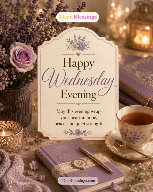 Blessed Wednesday Evening Quotes