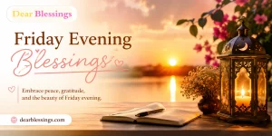 Friday Evening Blessings