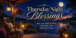 Thursday Night Blessings