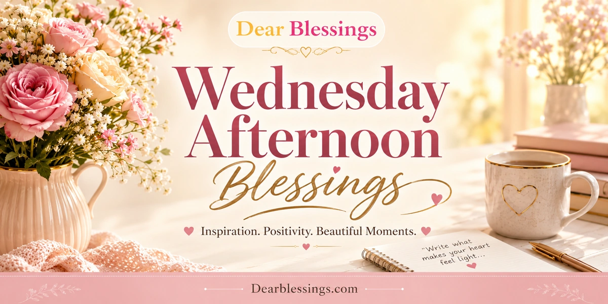 Wednesday Afternoon Blessings