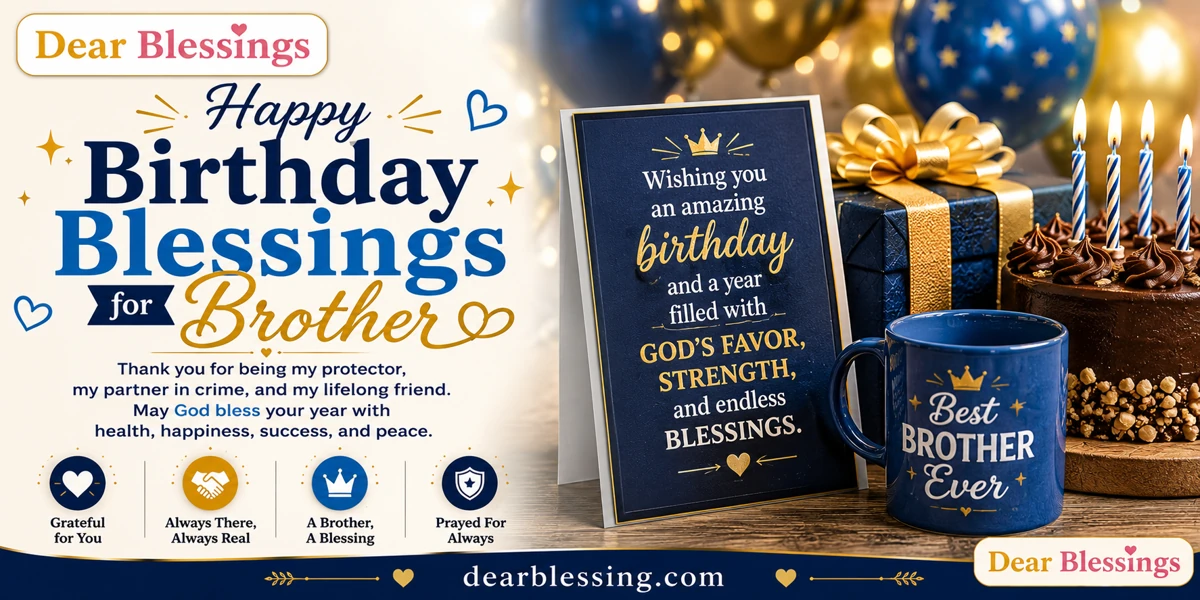 Birthday Blessings for Brother