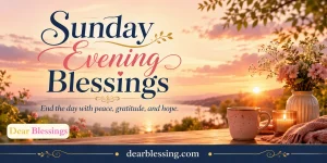 Sunday Evening Blessings