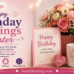 Birthday Blessings for Sister: Wishes, Prayers, Quotes & Images