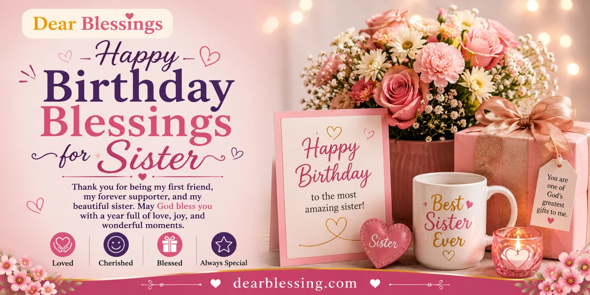 birthday blessings for my sister