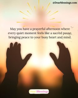 Good Afternoon Blessings And Prayers