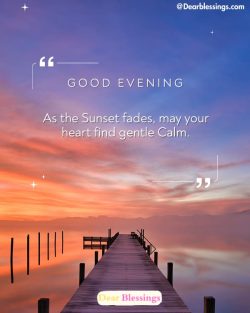 Good Evening Blessings Images