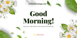 Good Morning Blessings