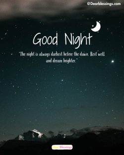 Good Night Blessings Images For WhatsApp