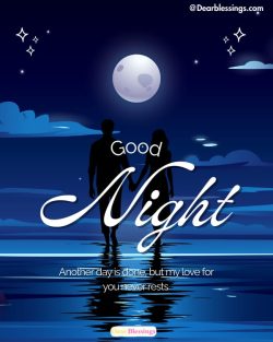Good Night Blessings Images With Love
