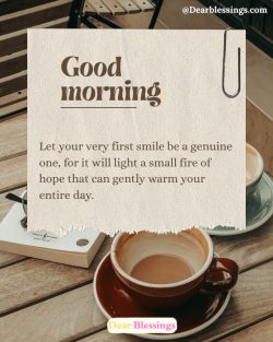 Positive Morning Blessings For A Happy Start