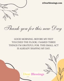 Thankful Good Morning Blessings