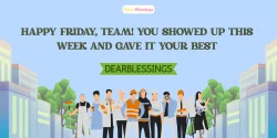 Friday Blessings for Coworkers