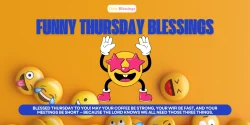 Funny Thursday Blessings
