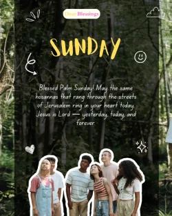 Sunday Blessings for Friends & Family