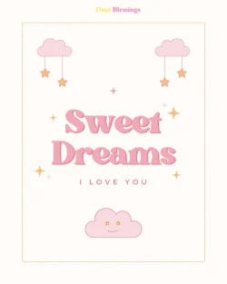 Sweet Dreams Monday Night Blessings