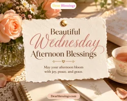 Beautiful Wednesday Afternoon Blessings