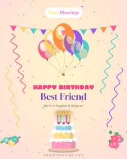 Birthday Blessings for a Best Friend