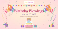 Birthday Blessings for a friend