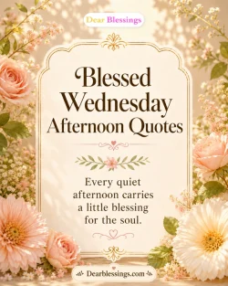 Blessed Afternoon Quotes