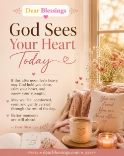 Blessings for Someone Struggling This Thursday Afternoon