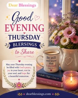 Good Evening Thursday Blessings to Share