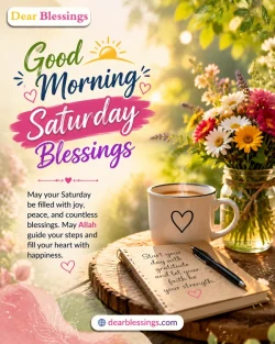 Good Morning Saturday Blessings