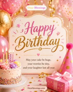 Happy birthday Blessings