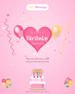 Heartfelt Birthday Blessings for a Friend