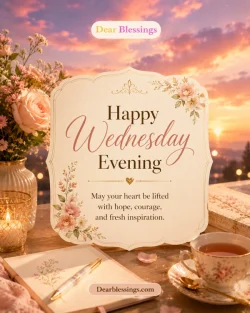 Inspirational Wednesday Evening Blessings