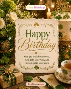 Irish Birthday Blessings