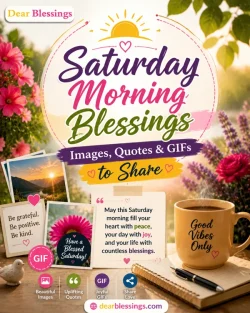 Saturday Morning Blessings Images, Quotes & GIFs to Share