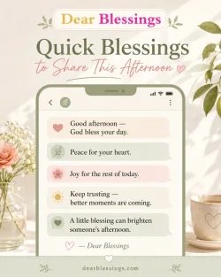 Short Thursday Afternoon Blessings for WhatsApp & Status