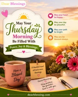 Short Thursday Morning Blessings