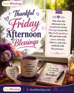 Thankful Friday Afternoon Blessings
