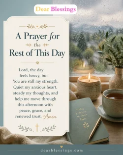 Thursday Afternoon Prayers to Steady a Heavy Day
