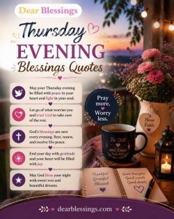 Thursday Evening Blessings Quotes