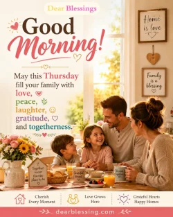 Thursday Morning Blessings for Family