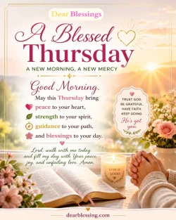 Thursday Morning Prayers