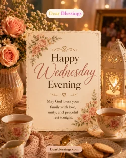 Wednesday Evening Blessings for Family