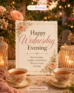 Wednesday Evening Blessings for Friends