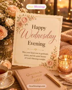 Wednesday Evening Gratitude Blessings