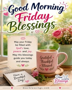 Weekend-Ahead Friday Morning Blessings