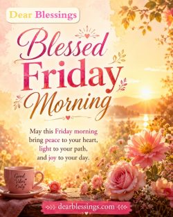 What Are Friday Morning Blessings.