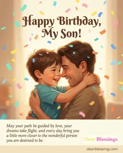 Best Birthday Blessings for Son