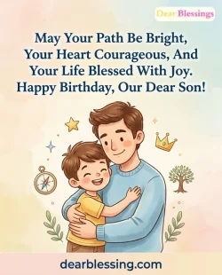 Short Birthday Blessings for Son